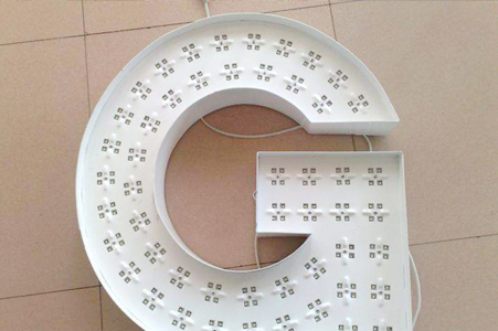 不銹鋼方燈發(fā)光字