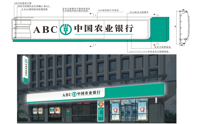 農業銀行門頭