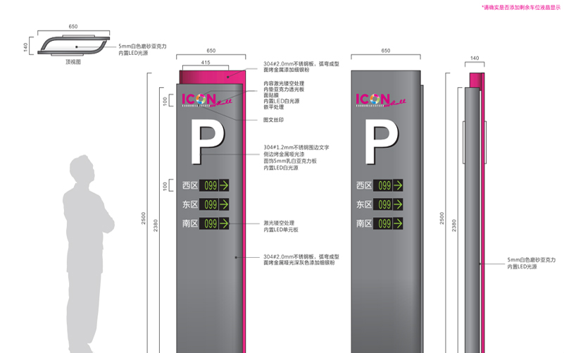 匯邦名都商場標識導向